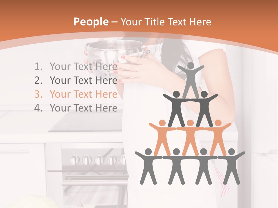 Cap Person Style PowerPoint Template