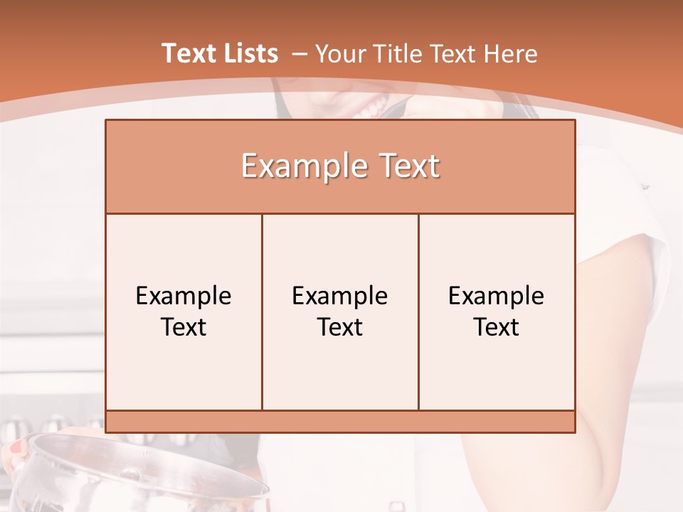 Pretty Home Spices PowerPoint Template