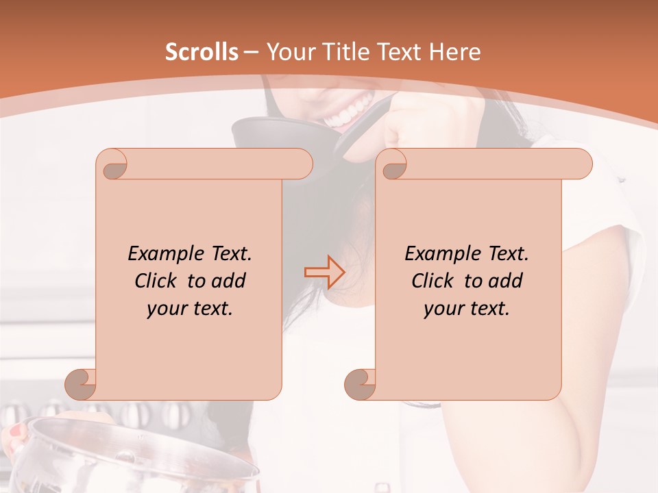 Pretty Home Spices PowerPoint Template