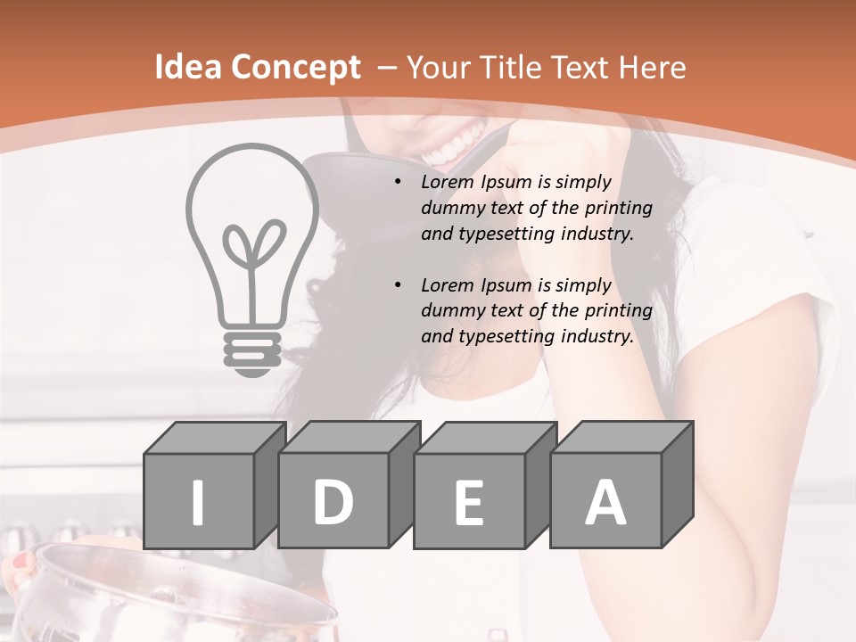 Pretty Home Spices PowerPoint Template