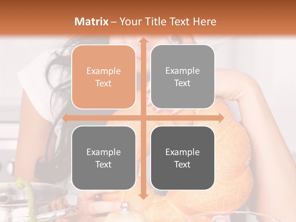 Meal Healthy Brunette PowerPoint Template