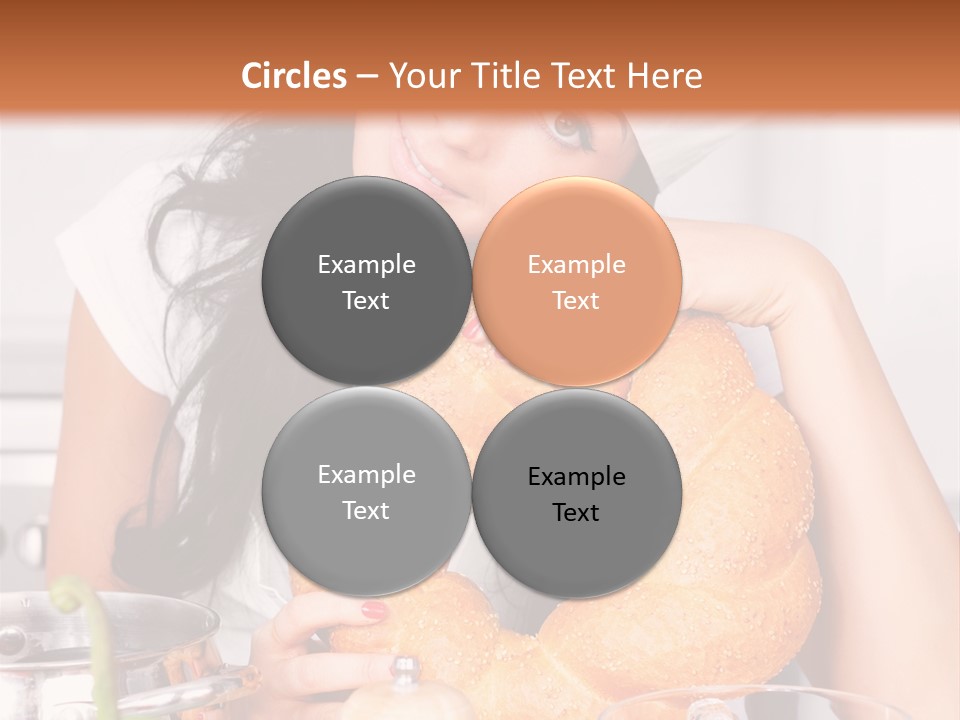 Meal Healthy Brunette PowerPoint Template