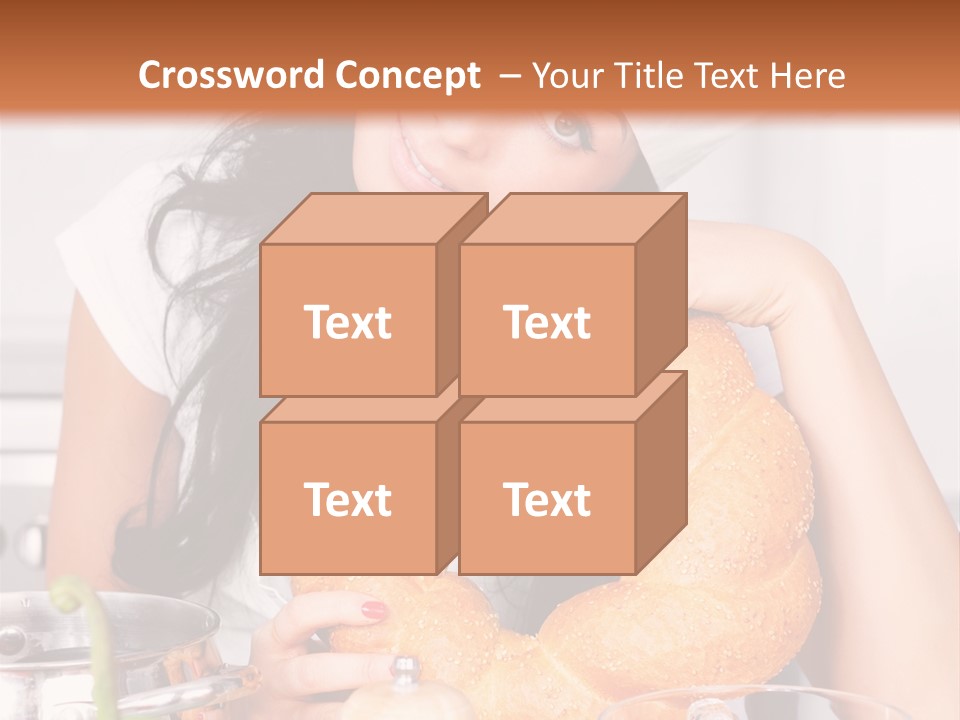 Meal Healthy Brunette PowerPoint Template