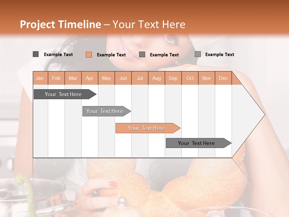 Meal Healthy Brunette PowerPoint Template