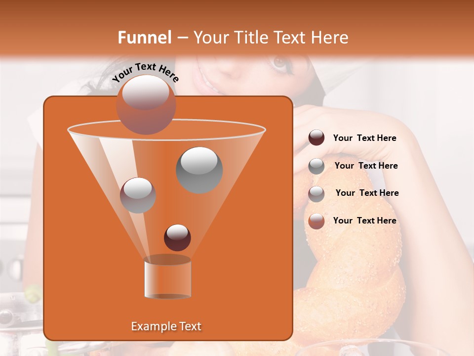 Meal Healthy Brunette PowerPoint Template