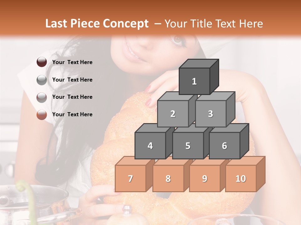 Meal Healthy Brunette PowerPoint Template