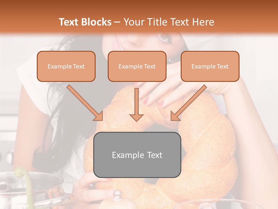 Meal Healthy Brunette PowerPoint Template