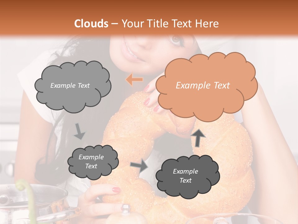 Meal Healthy Brunette PowerPoint Template