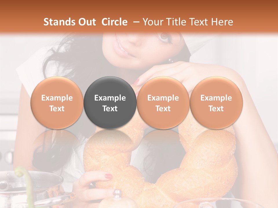 Meal Healthy Brunette PowerPoint Template