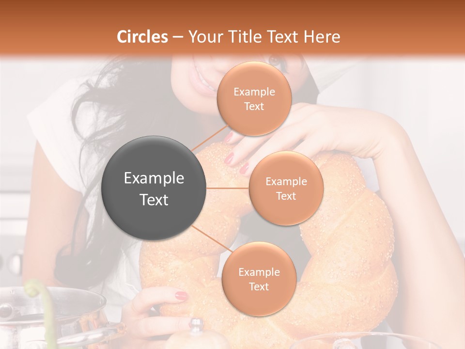 Meal Healthy Brunette PowerPoint Template