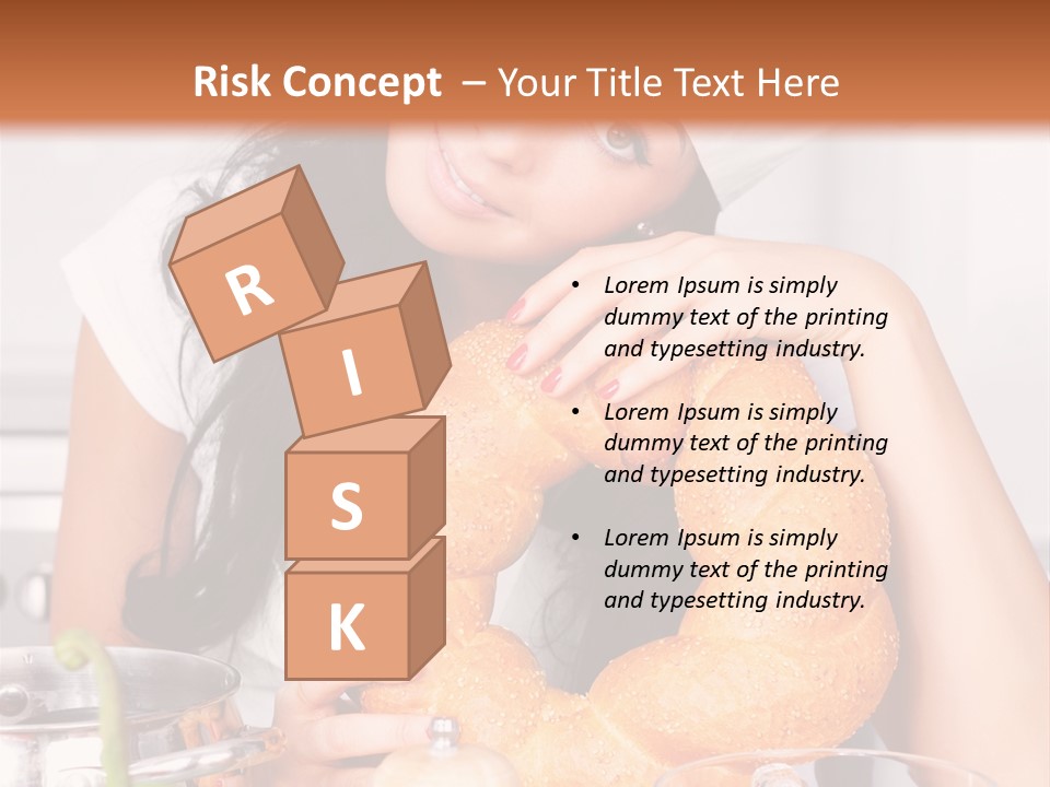 Meal Healthy Brunette PowerPoint Template