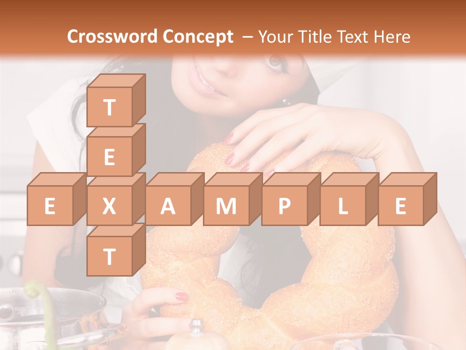 Meal Healthy Brunette PowerPoint Template