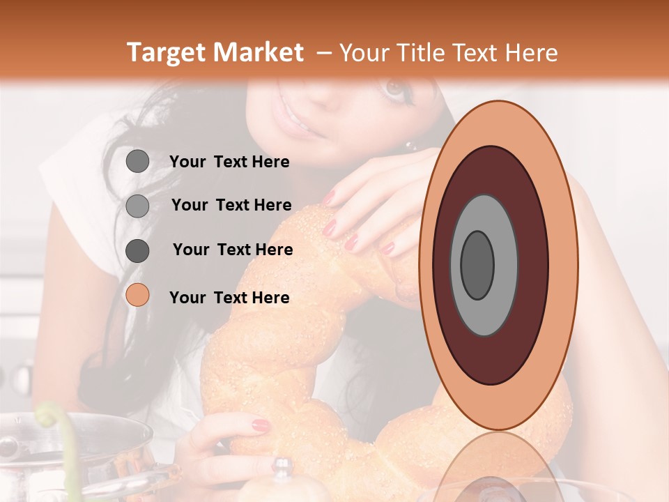 Meal Healthy Brunette PowerPoint Template