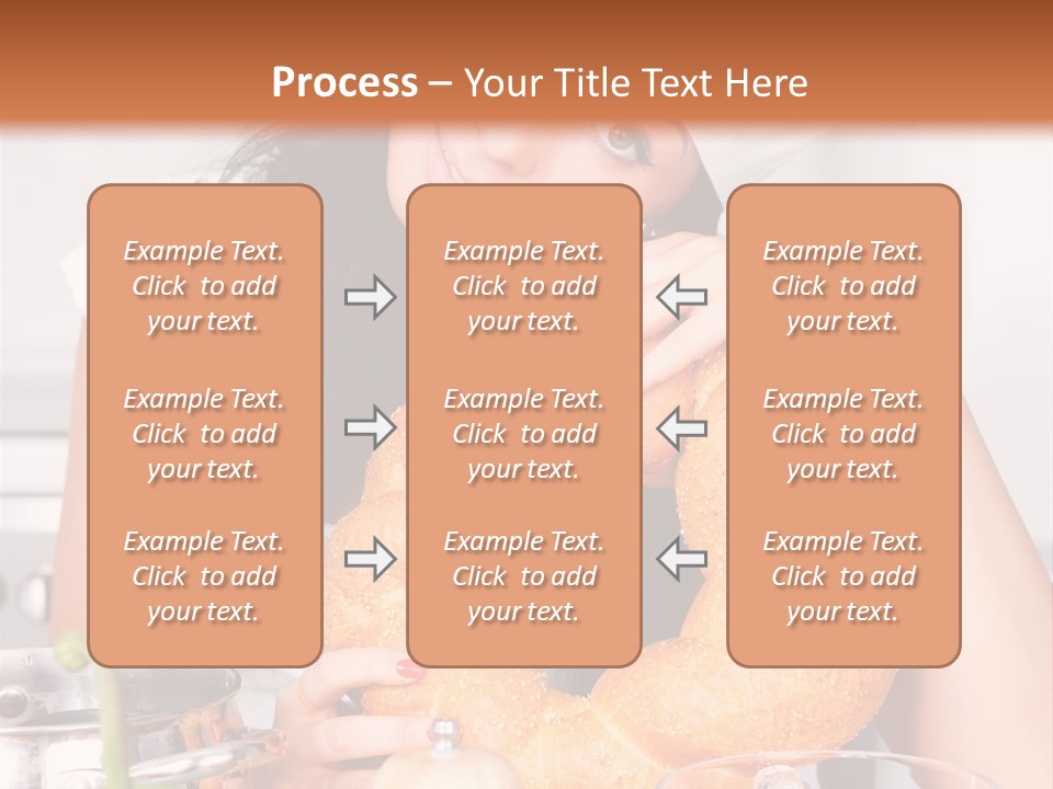 Meal Healthy Brunette PowerPoint Template