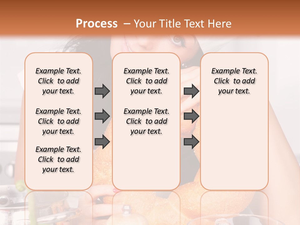 Meal Healthy Brunette PowerPoint Template