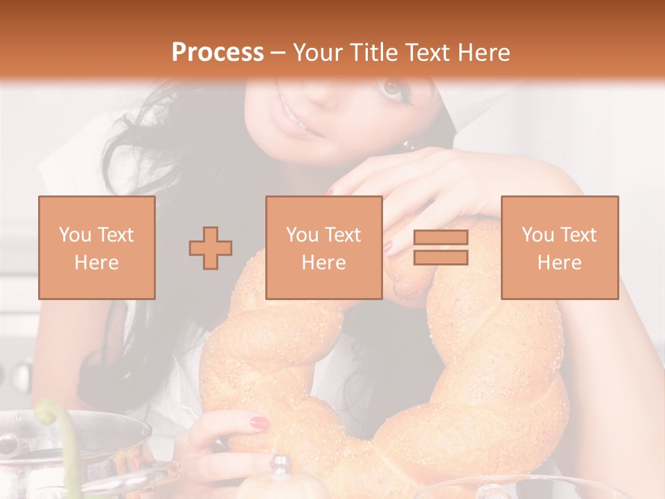 Meal Healthy Brunette PowerPoint Template