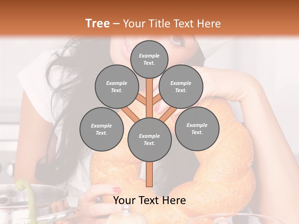 Meal Healthy Brunette PowerPoint Template