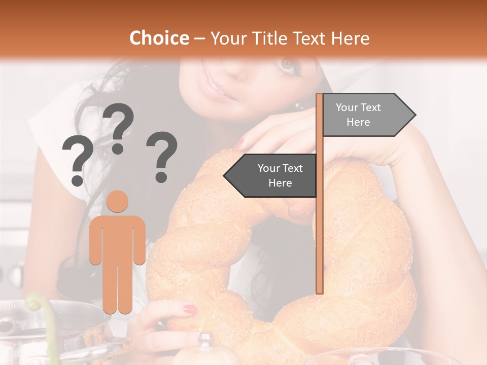 Meal Healthy Brunette PowerPoint Template