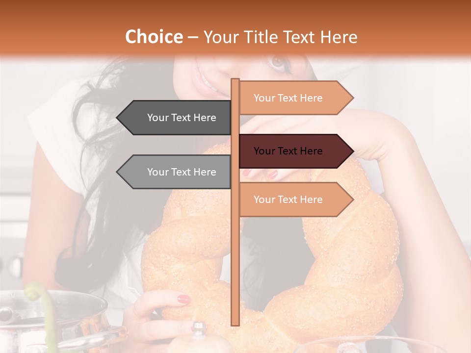 Meal Healthy Brunette PowerPoint Template