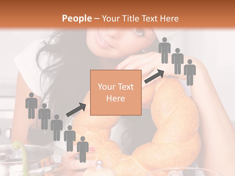 Meal Healthy Brunette PowerPoint Template