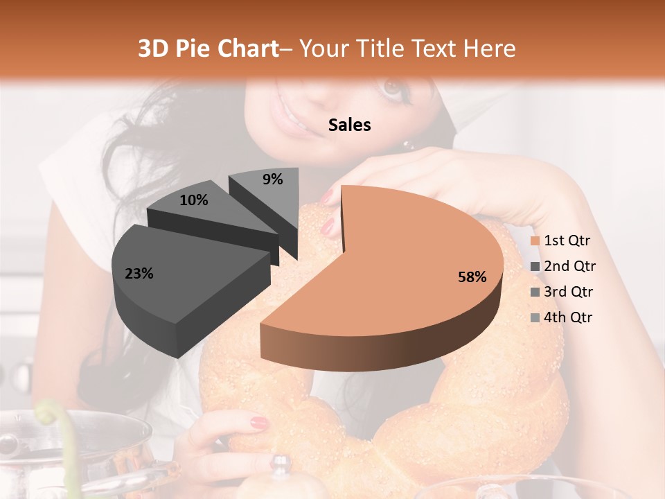 Meal Healthy Brunette PowerPoint Template