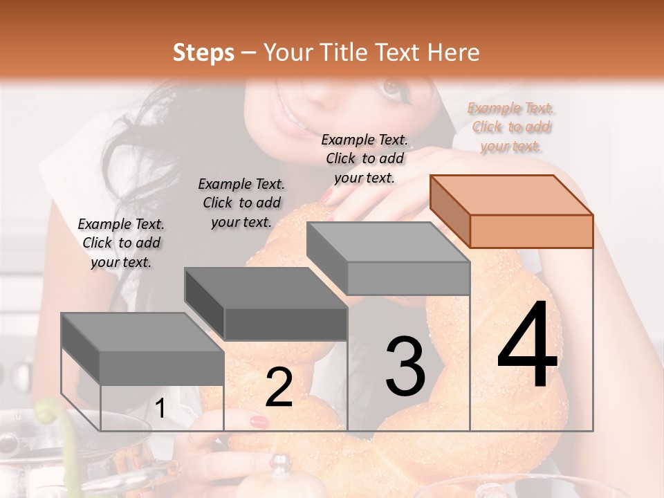 Meal Healthy Brunette PowerPoint Template