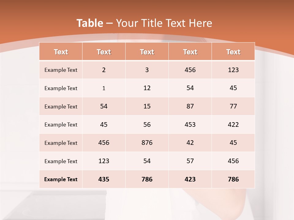 Cheerful Attractive Lady PowerPoint Template