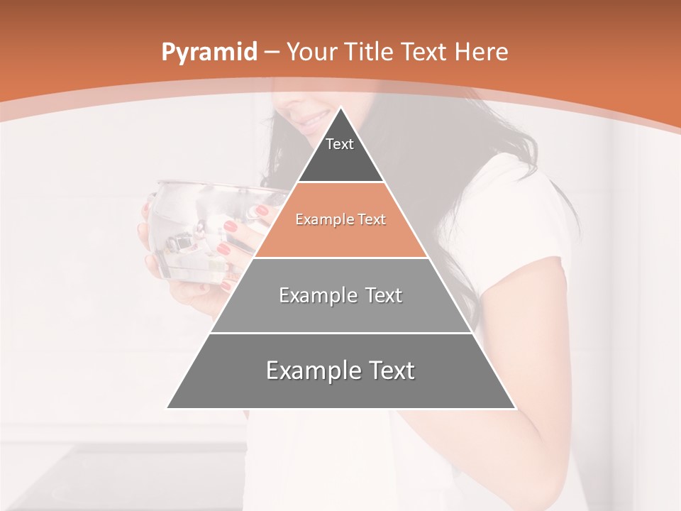 Cheerful Attractive Lady PowerPoint Template