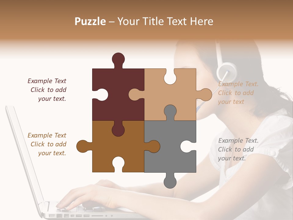 Help Operator One PowerPoint Template