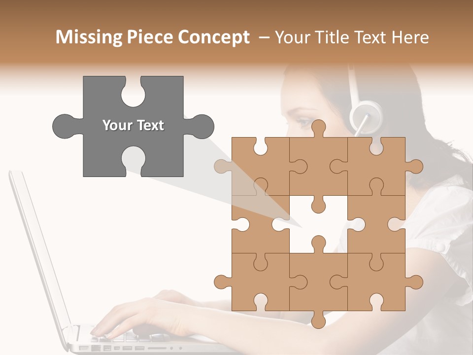 Help Operator One PowerPoint Template