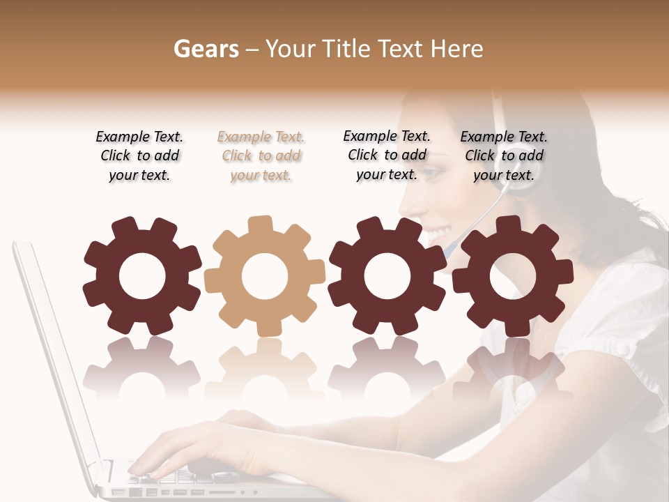 Help Operator One PowerPoint Template