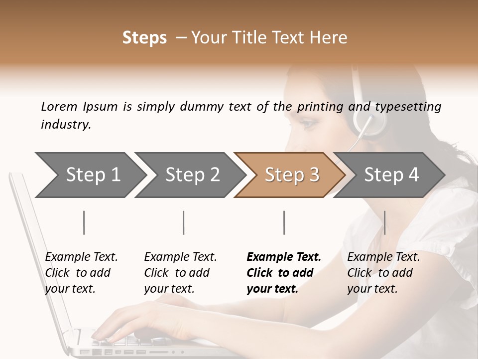 Help Operator One PowerPoint Template