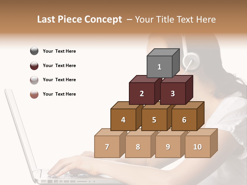 Help Operator One PowerPoint Template