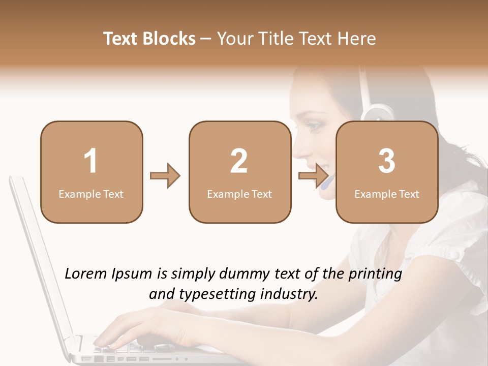 Help Operator One PowerPoint Template
