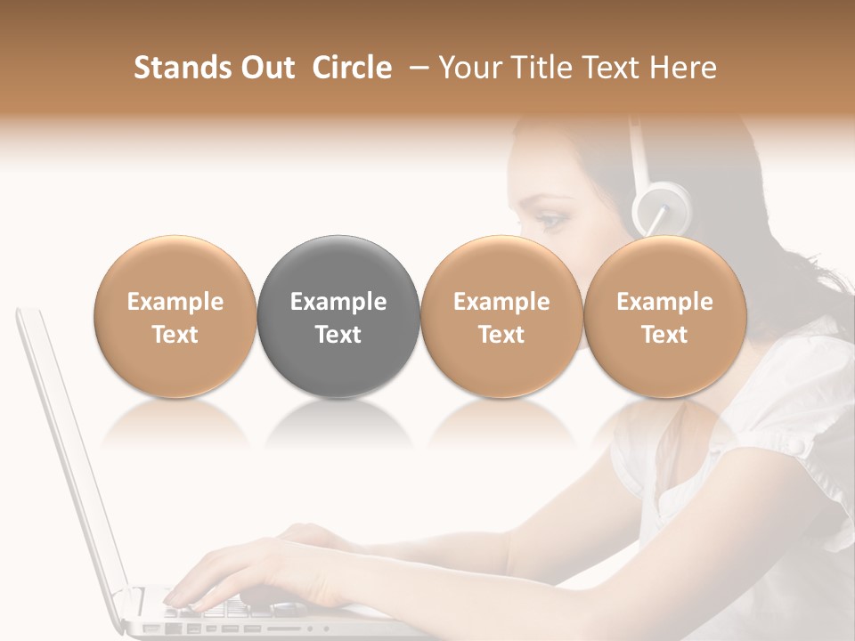 Help Operator One PowerPoint Template
