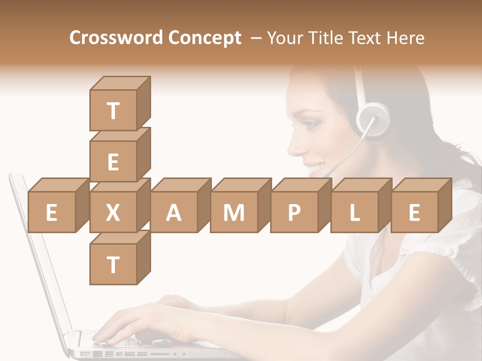 Help Operator One PowerPoint Template