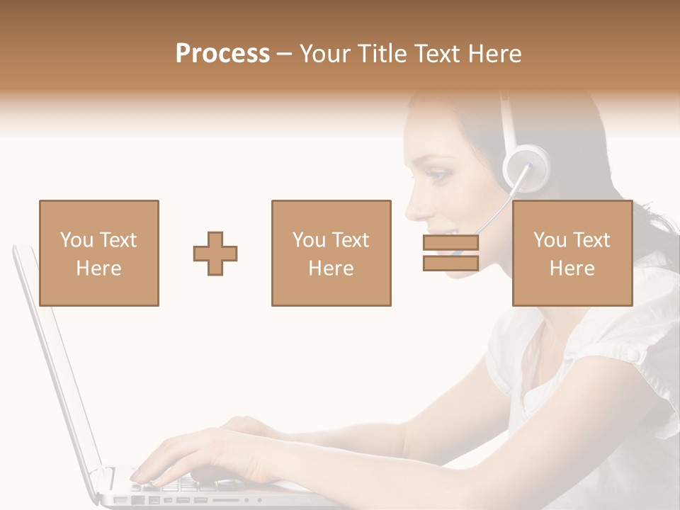 Help Operator One PowerPoint Template