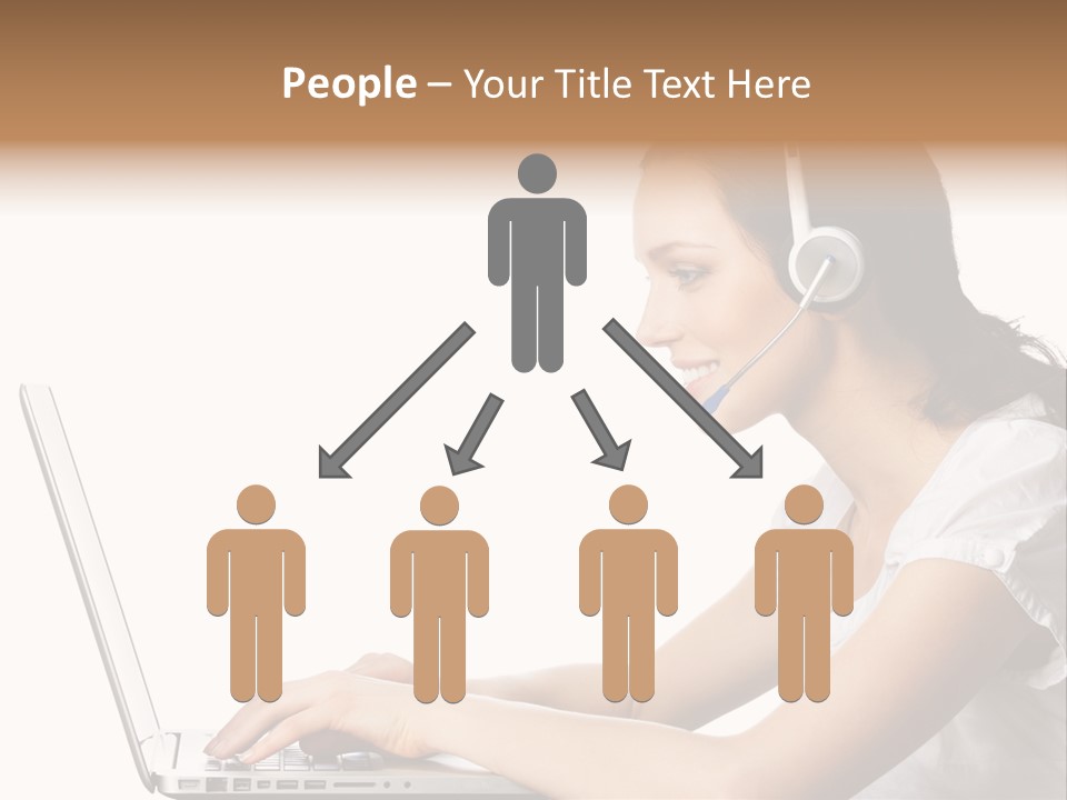 Help Operator One PowerPoint Template