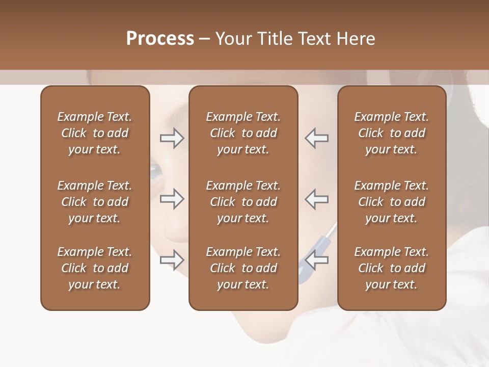 Headphones Business Cutout PowerPoint Template