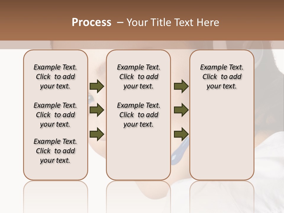 Headphones Business Cutout PowerPoint Template