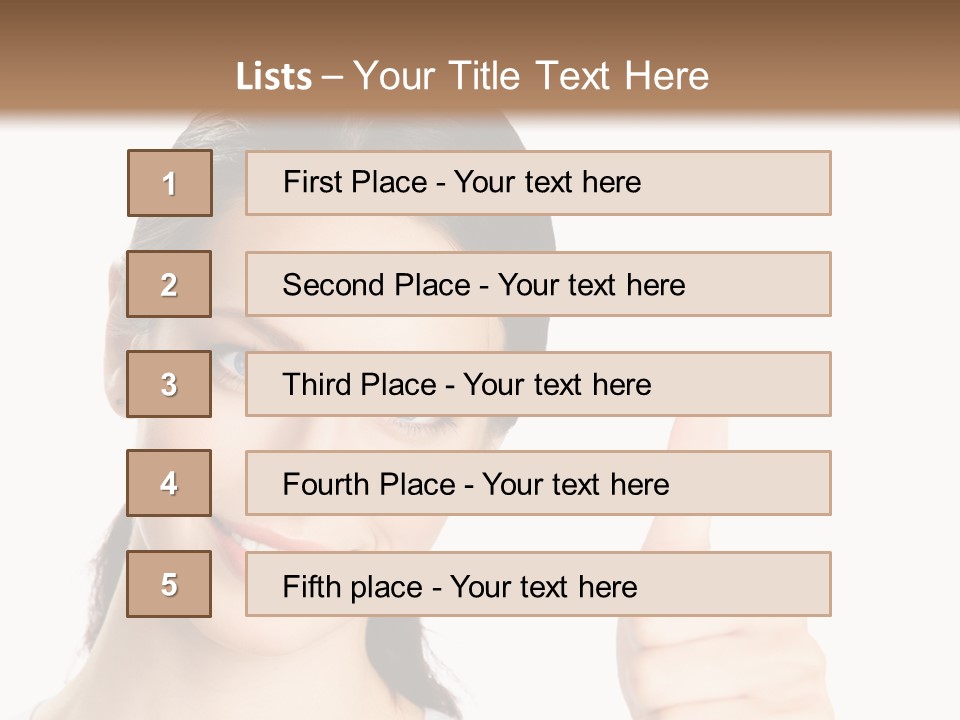 White Background Showing People PowerPoint Template