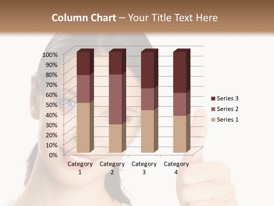 White Background Showing People PowerPoint Template