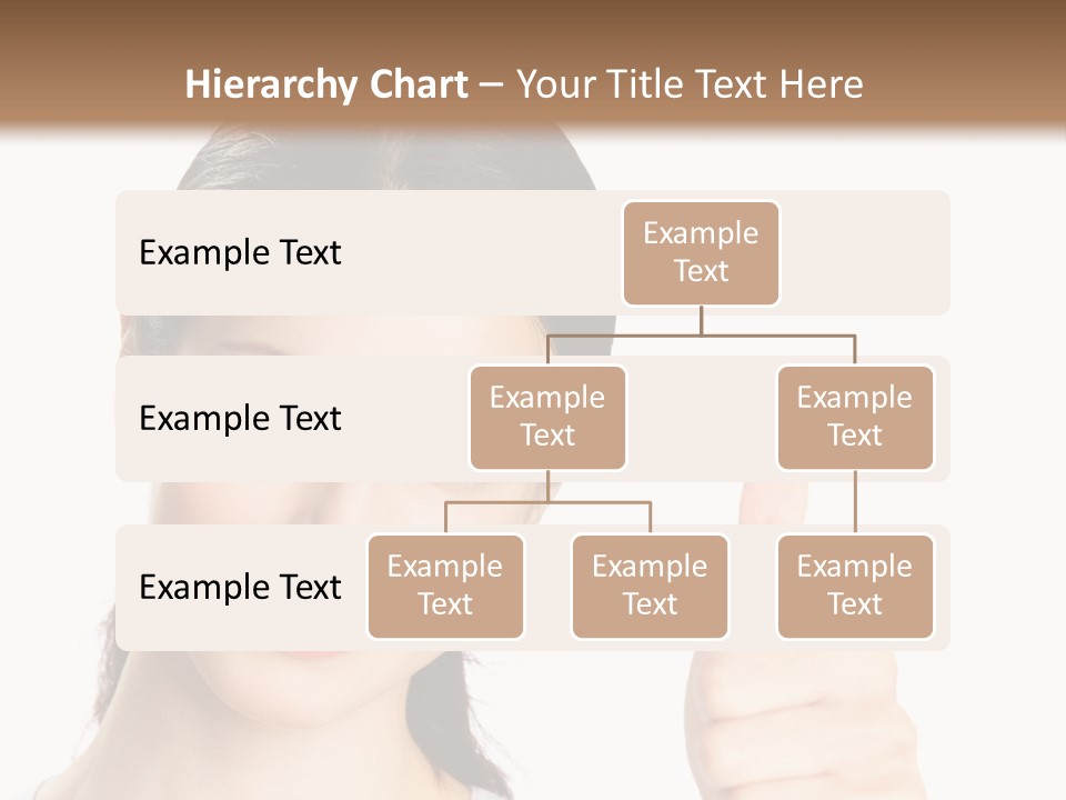 White Background Showing People PowerPoint Template