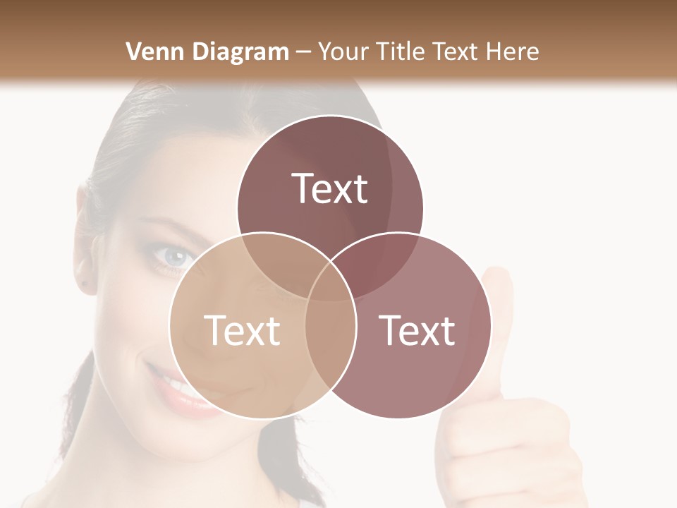 White Background Showing People PowerPoint Template