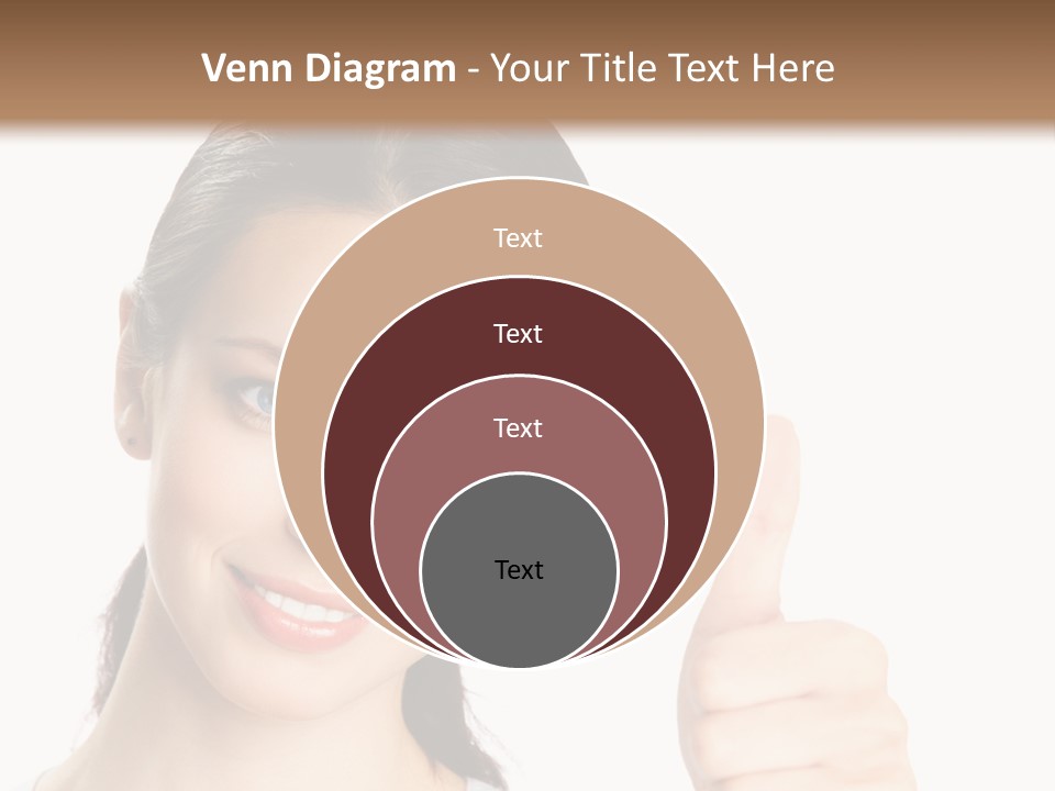 White Background Showing People PowerPoint Template