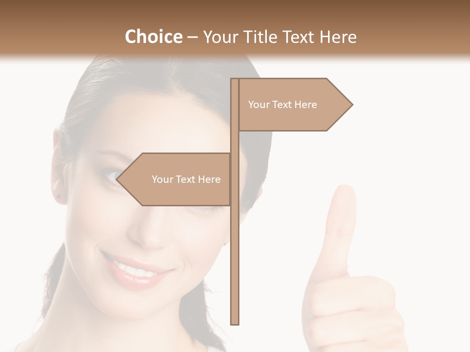 White Background Showing People PowerPoint Template