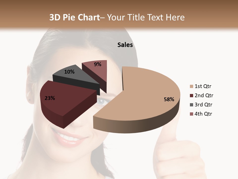 White Background Showing People PowerPoint Template