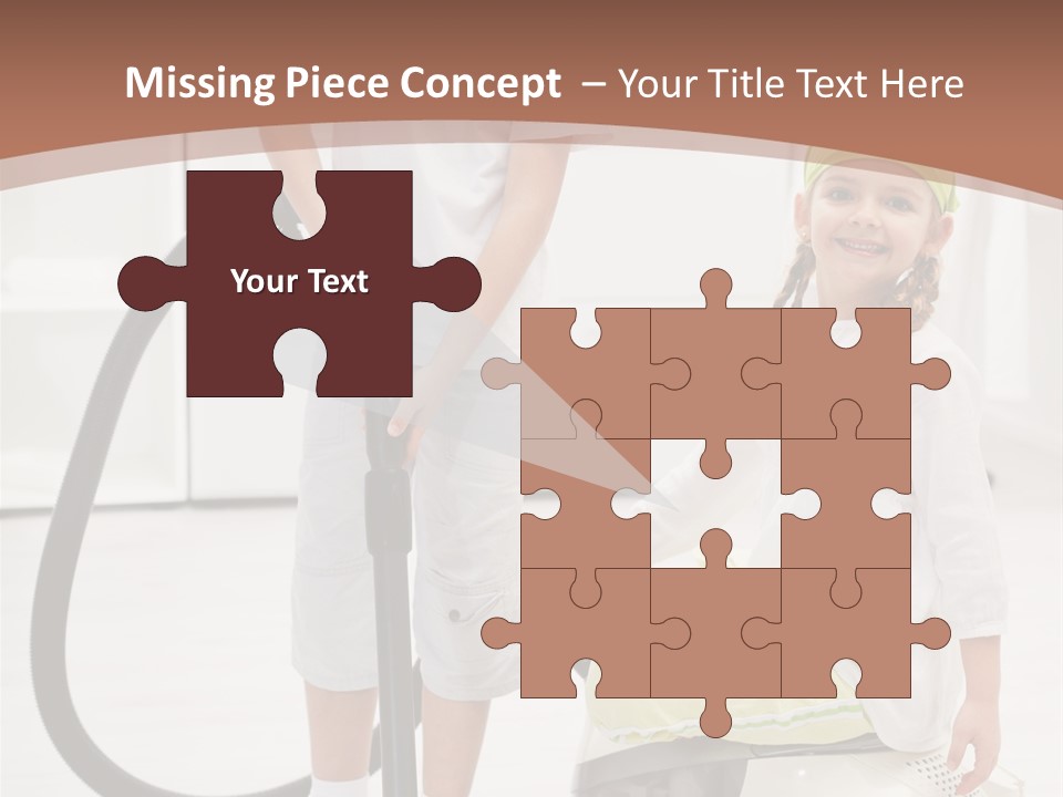 Cleaner Looking Siblings PowerPoint Template