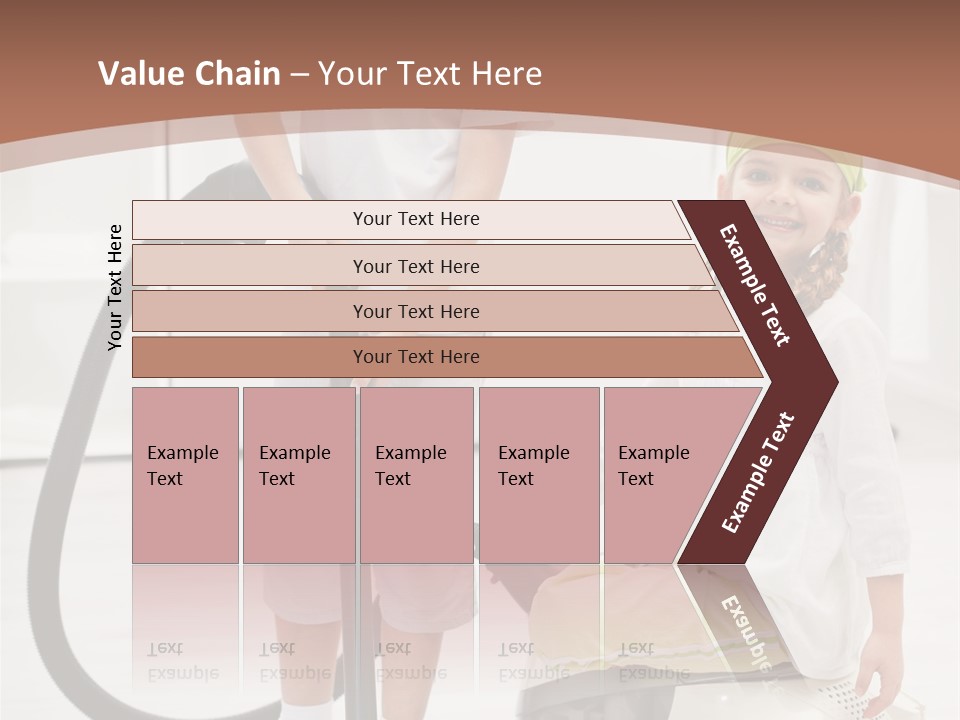 Cleaner Looking Siblings PowerPoint Template