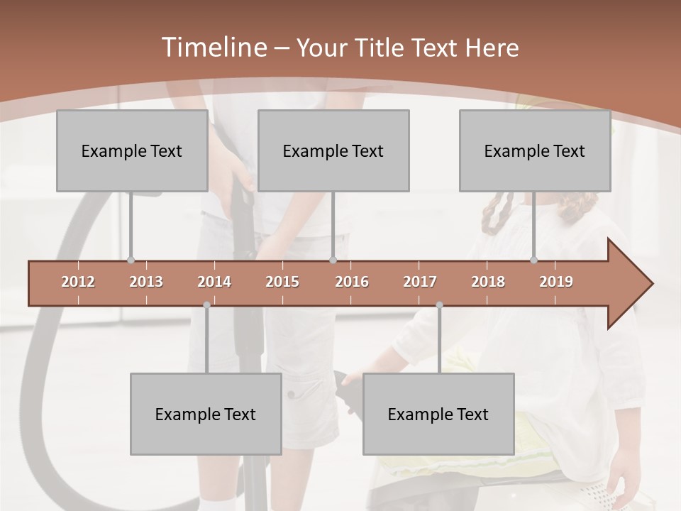 Cleaner Looking Siblings PowerPoint Template